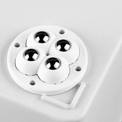 4 Pcs Self-Adhesive Mini Swivel Caster Wheels