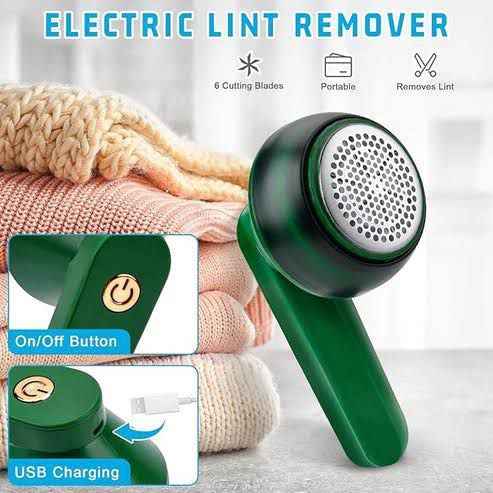 Rechargeable Clothing Lint Remover & Fabric Shaver