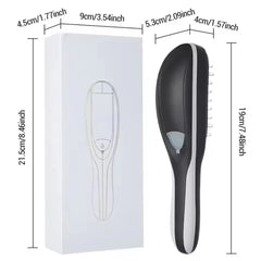 Hair Therapy LED Brush With Mist & Vibration