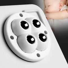 4 Pcs Self-Adhesive Mini Swivel Caster Wheels