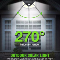 LED Solar Outdoor 3 Modes Motion Sensor Spotlight