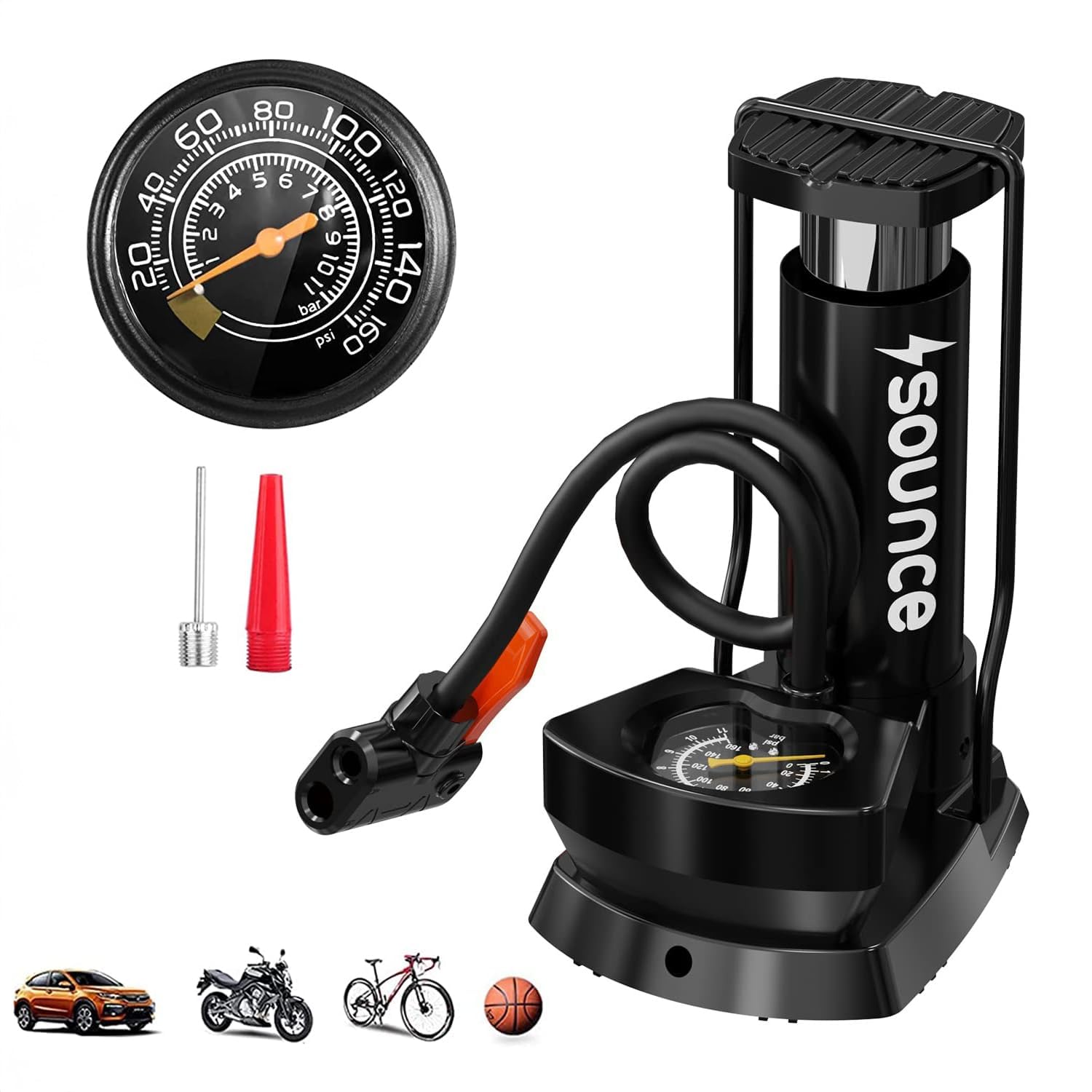 Portable High Pressure Foot Air Pump